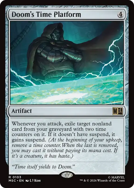 Doom's Time Platform [Marvel Super Heroes Commander]