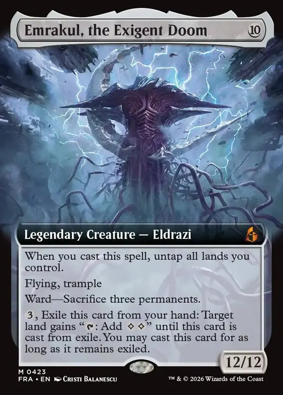Emrakul, the Exigent Doom [Reality Fracture]