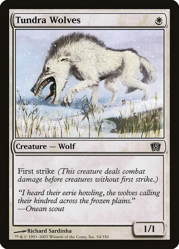 Tundra Wolves [Eighth Edition]