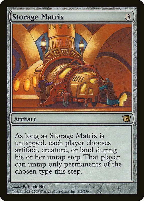 Storage Matrix [Ninth Edition]