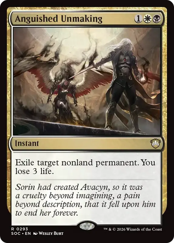 Anguished Unmaking [Secrets of Strixhaven Commander]