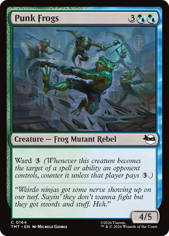 Punk Frogs [Teenage Mutant Ninja Turtles]