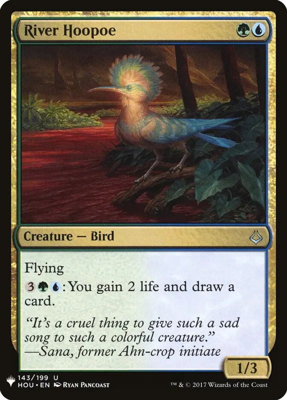 River Hoopoe [The List]