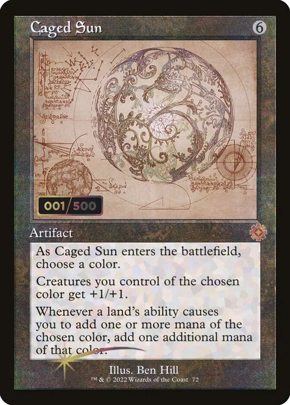 Caged Sun [The Brothers' War Retro Artifacts]