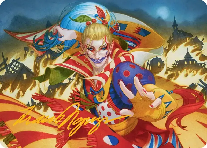 Ruinous Ultimatum Art Card (Gold-Stamped Signature) [FINAL FANTASY Art Series]