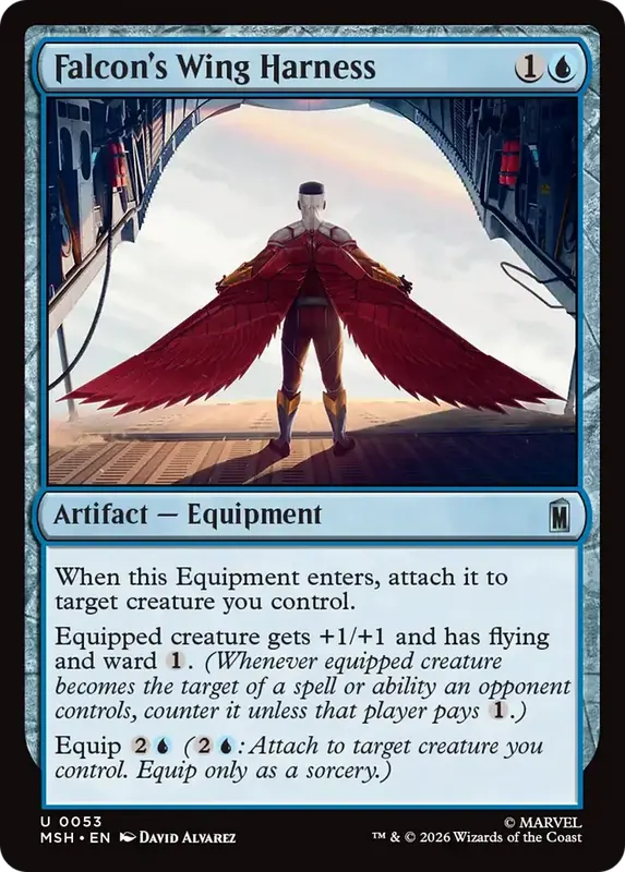 Falcon's Wing Harness [Marvel Super Heroes]