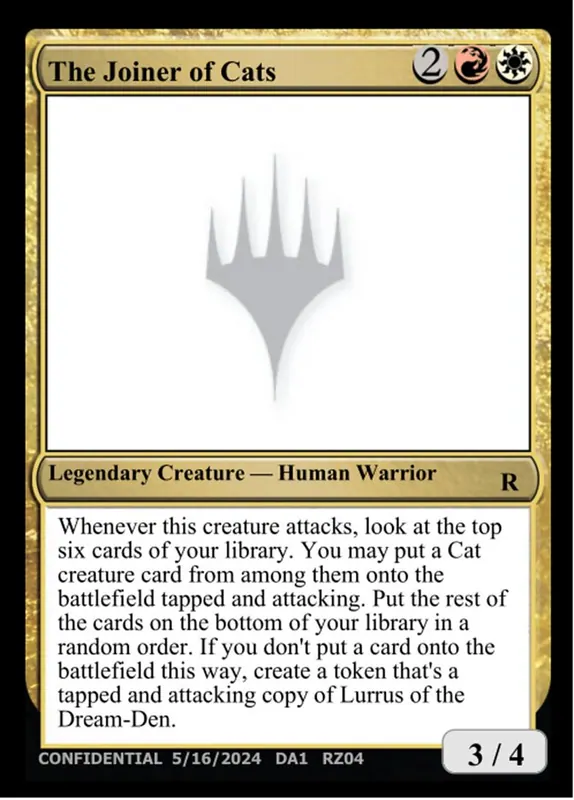 The Joiner of Cats [Unknown Event]