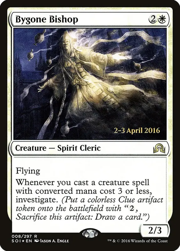Bygone Bishop [Shadows over Innistrad Promos]