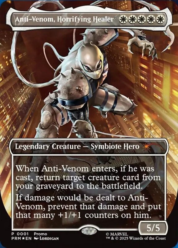 Anti-Venom, Horrifying Healer [Marvel Legends Series Inserts]