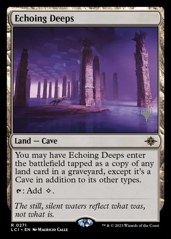 Echoing Deeps [The Lost Caverns of Ixalan Promos]