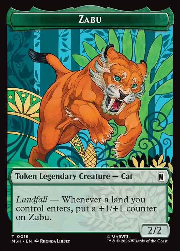 Zabu [Marvel Super Heroes Tokens]