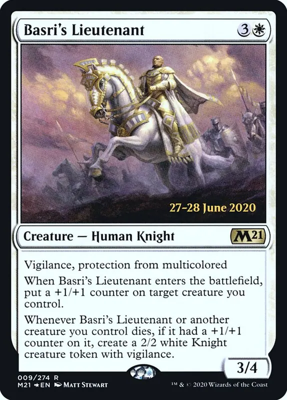 Basri's Lieutenant [Core Set 2021 Promos]