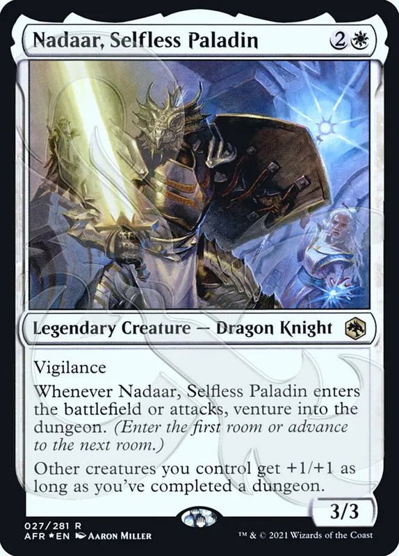 Nadaar, Selfless Paladin [Adventures in the Forgotten Realms Promos]