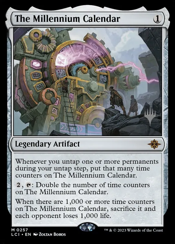 The Millennium Calendar [The Lost Caverns of Ixalan Promos]