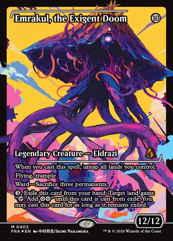 Emrakul, the Exigent Doom [Reality Fracture]