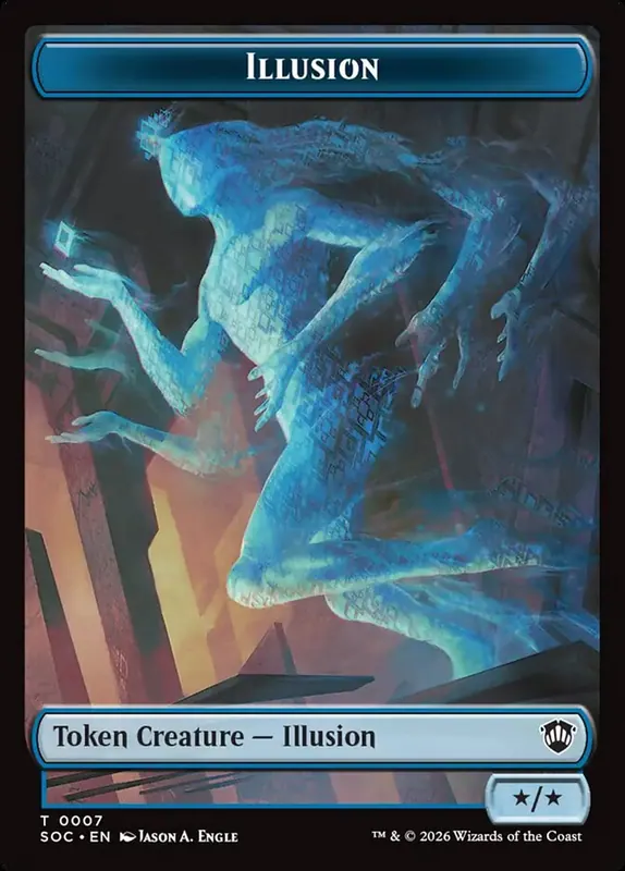 Illusion [Secrets of Strixhaven Commander Tokens]