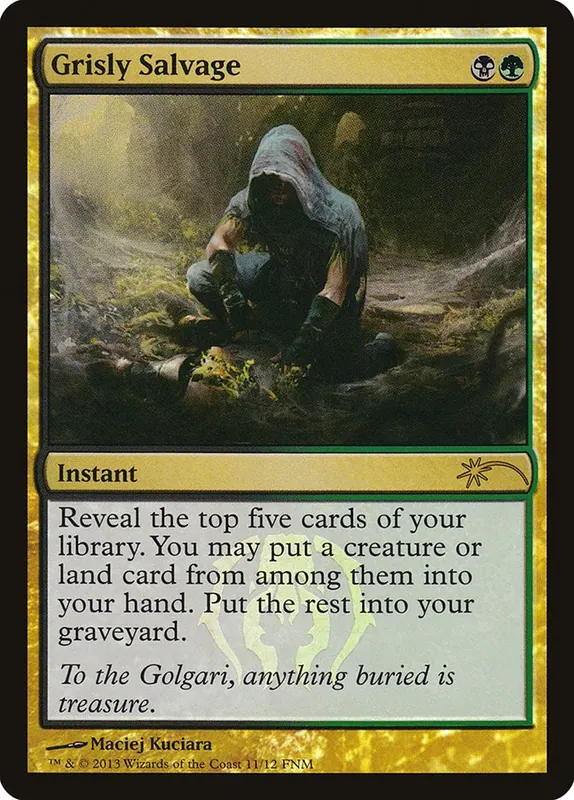 Grisly Salvage - Español [Friday Night Magic 2013]