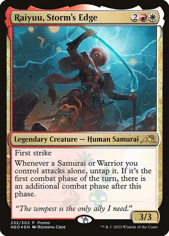 Raiyuu, Storm's Edge [Kamigawa: Neon Dynasty Promos]