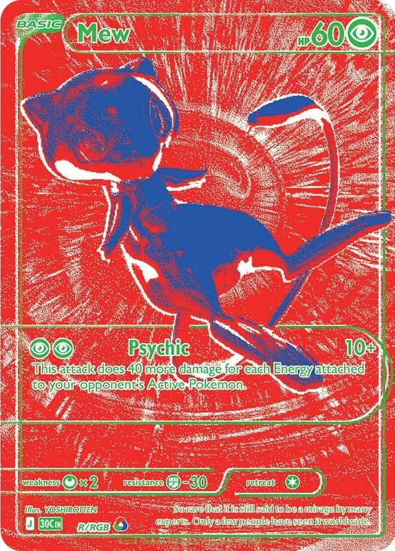 Mew (R/RGB) [Mega Evolution: 30th Celebration]