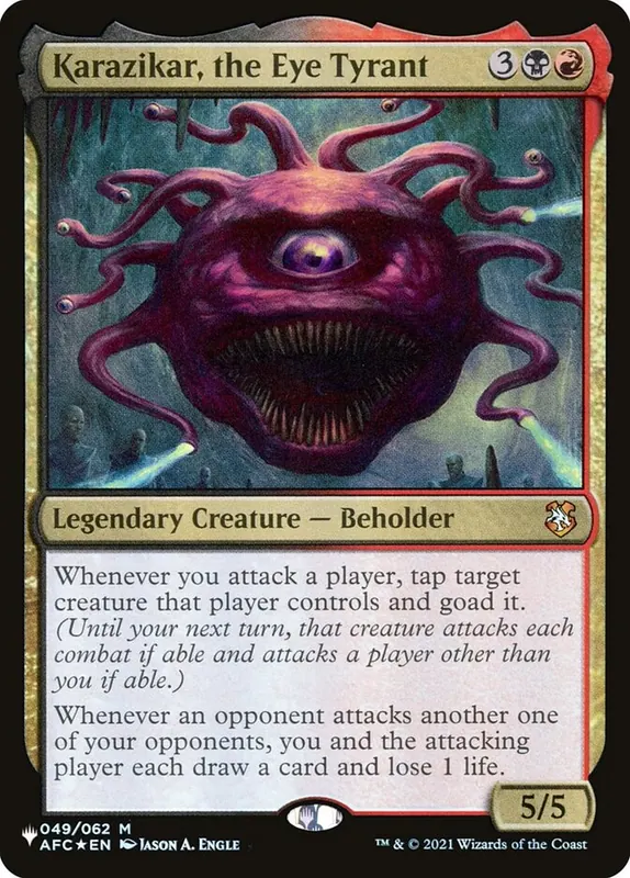 Karazikar, the Eye Tyrant [The List]