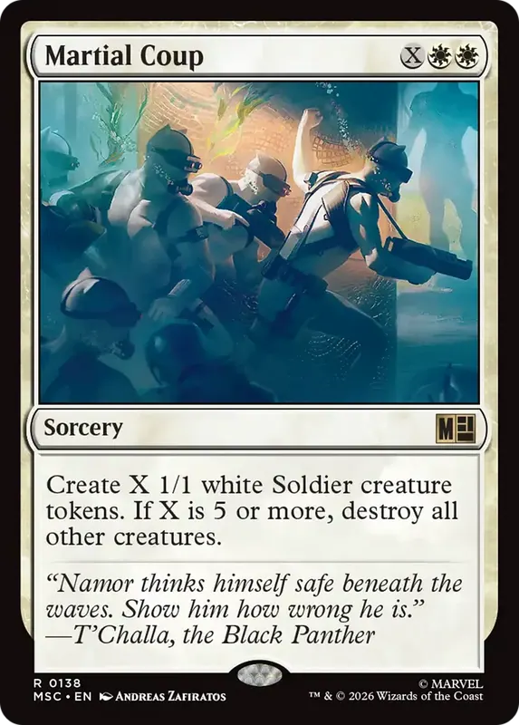 Martial Coup [Marvel Super Heroes Commander]