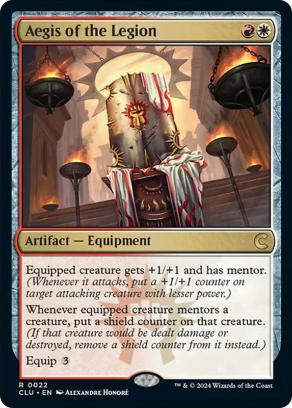 Aegis of the Legion [Ravnica: Clue Edition]