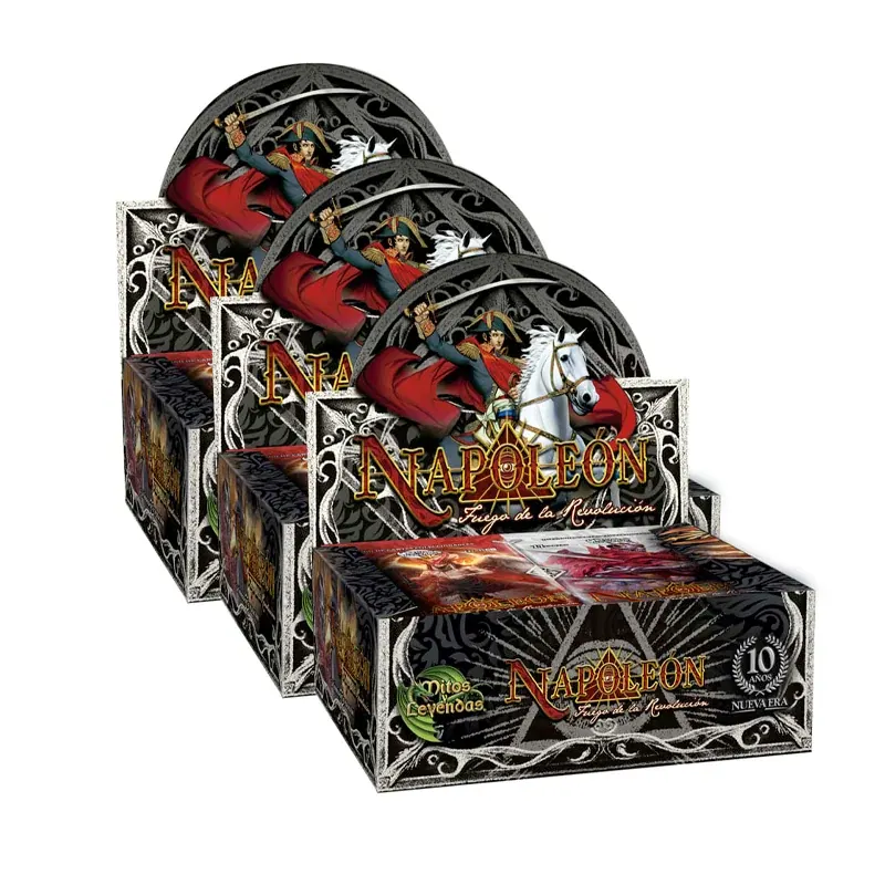 Mitos Y Leyendas – Promo Display De Sobres x 3 - Napoleón, Fuego de la Revolución