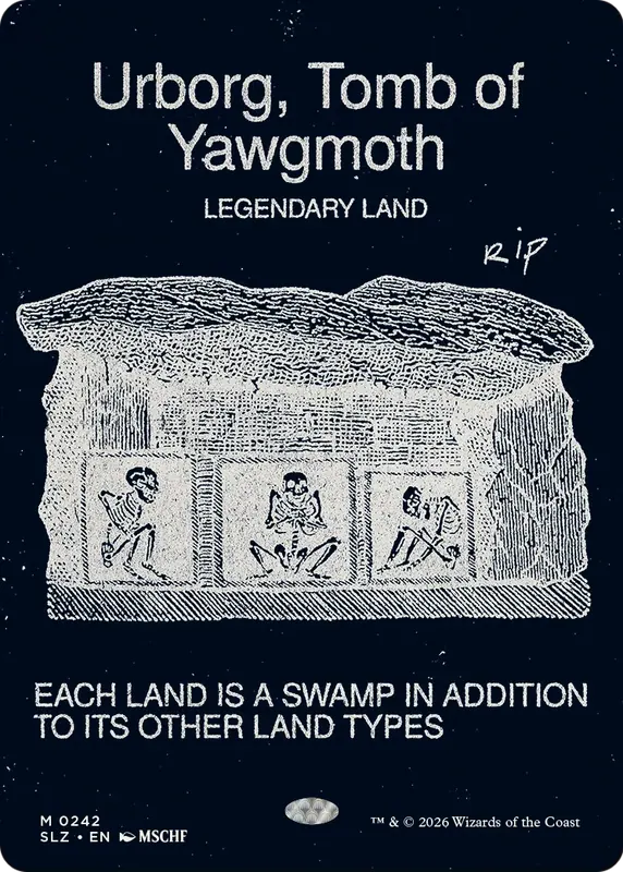 Urborg, Tomb of Yawgmoth (0242) [Secret Lair x MSCHF: The Zeta Set]