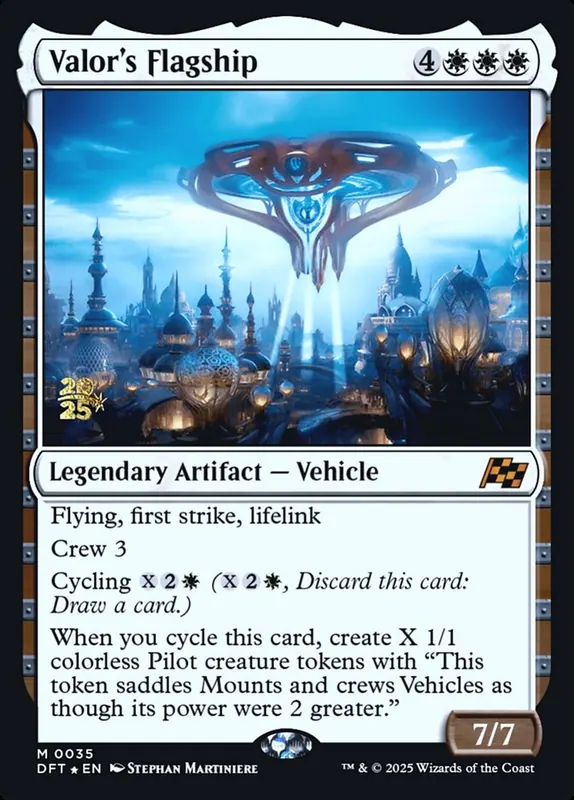 Valor's Flagship [Aetherdrift Promos]