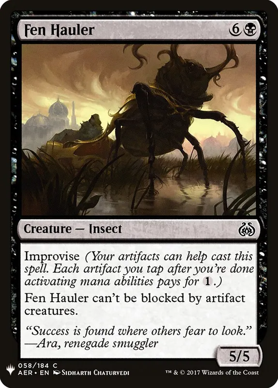 Fen Hauler [The List]