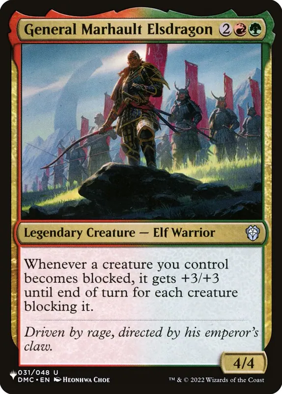 General Marhault Elsdragon [The List]