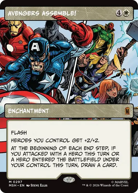 Avengers Assemble! (Borderless) (0297) [Marvel Super Heroes]