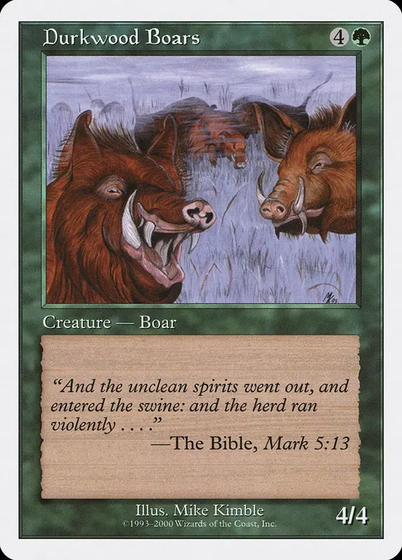 Durkwood Boars [Starter 2000]