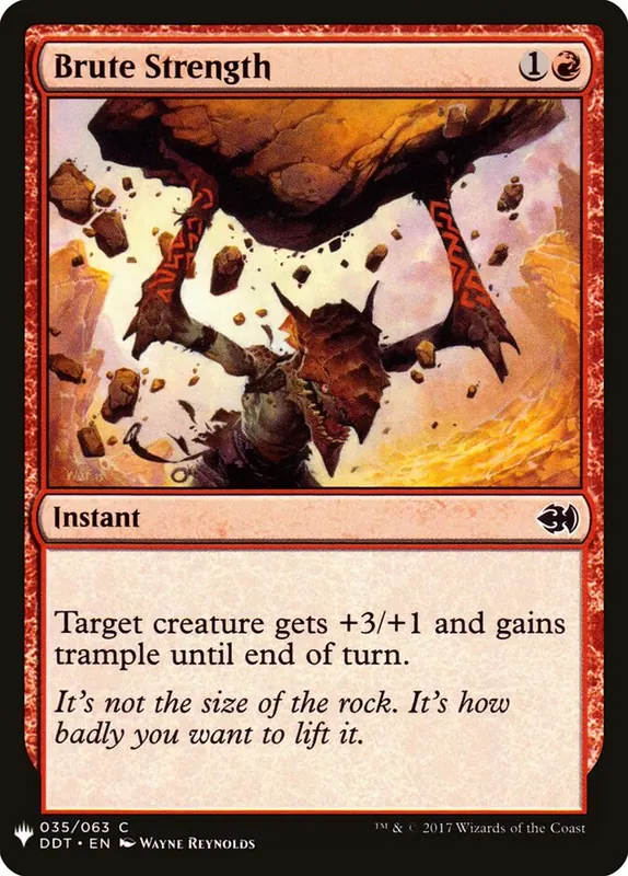 Brute Strength [The List]