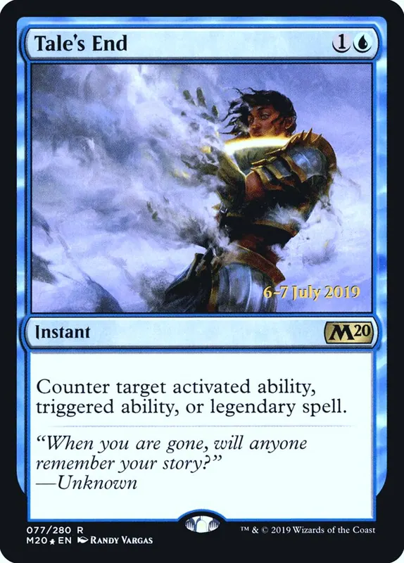Tale's End [Core Set 2020 Promos]