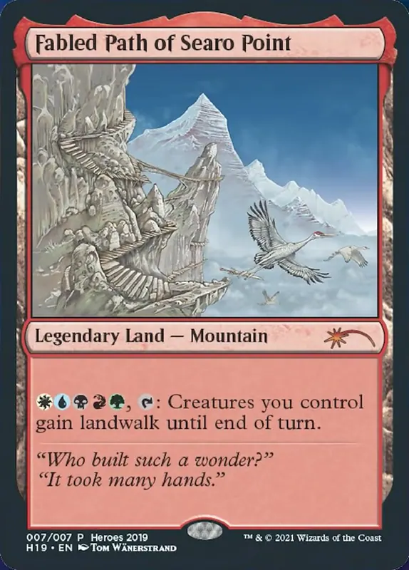 Fabled Path of Searo Point [2019 Heroes of the Realm]