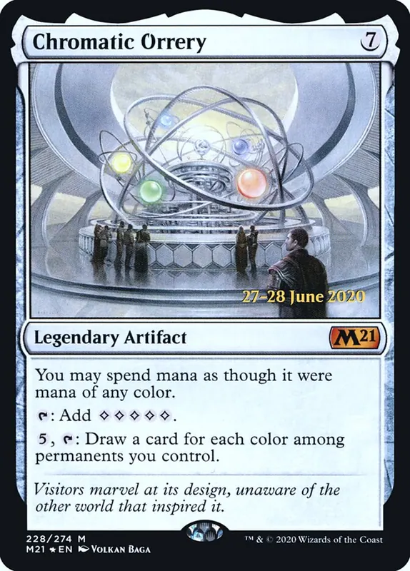 Chromatic Orrery [Core Set 2021 Promos]