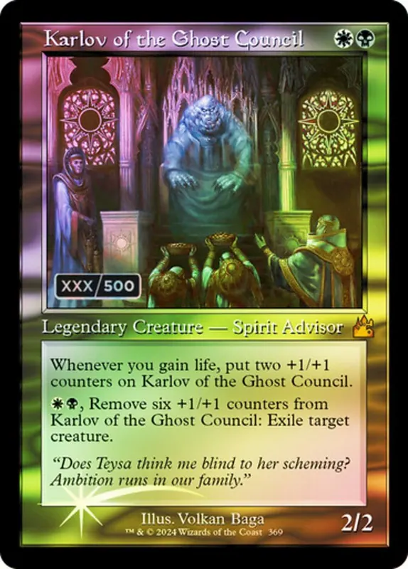 Karlov of the Ghost Council [Ravnica Remastered]