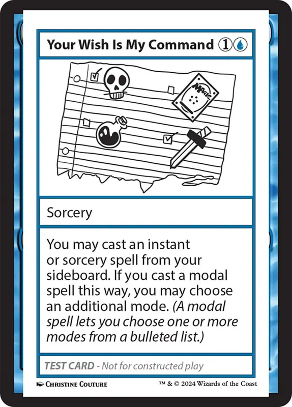 Your Wish Is My Command [Mystery Booster 2]