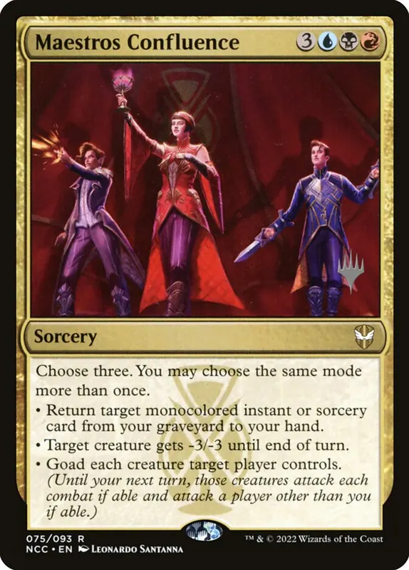 Maestros Confluence [New Capenna Commander Promos]
