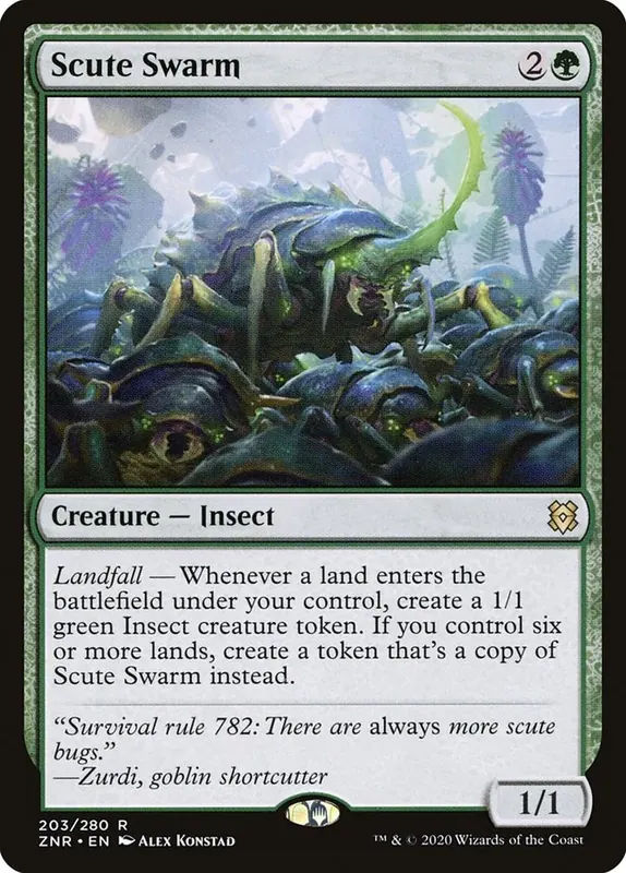 Scute Swarm [Zendikar Rising] - Español