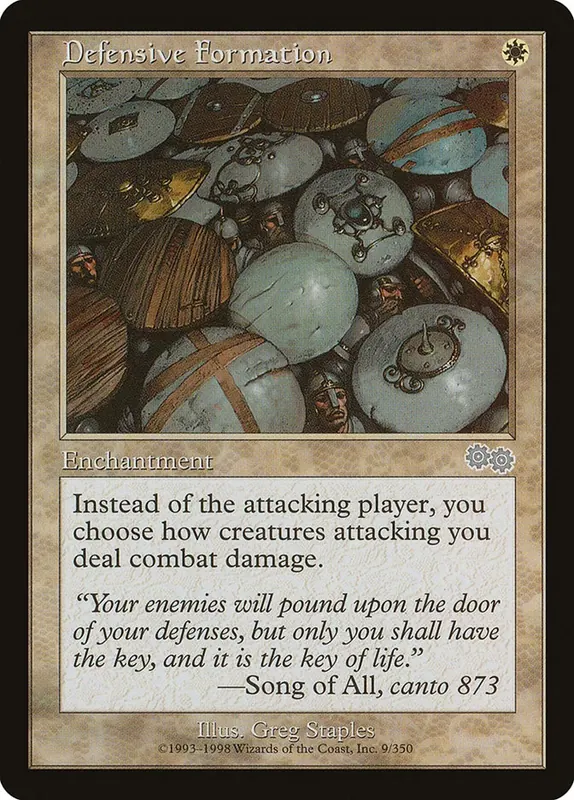 Defensive Formation [Urza's Saga]
