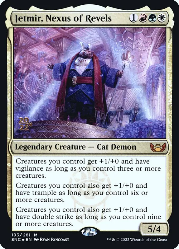 Jetmir, Nexus of Revels [Streets of New Capenna Promos]