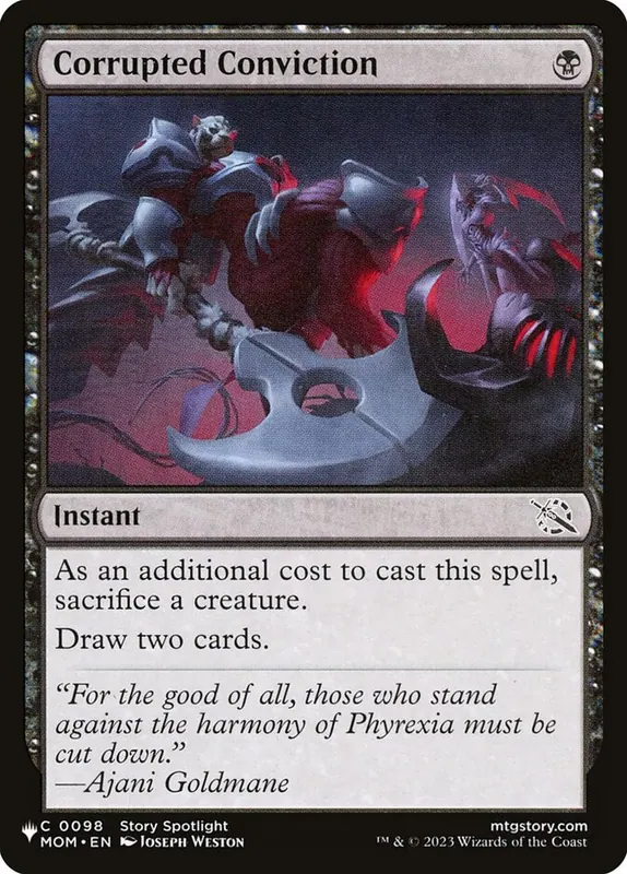 Corrupted Conviction [The List]