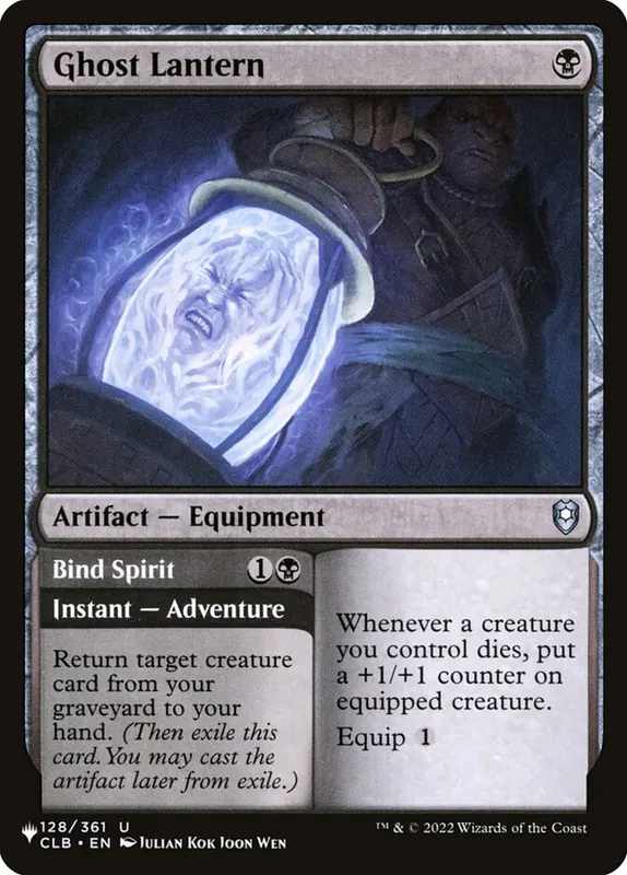 Ghost Lantern // Bind Spirit [The List]