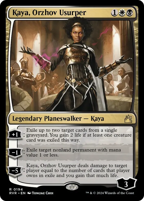 Kaya, Orzhov Usurper [Ravnica Remastered] - Español