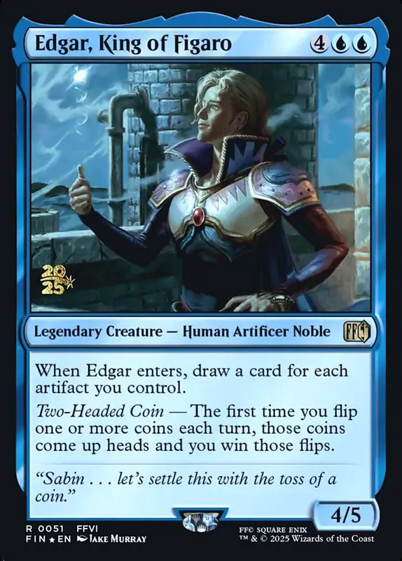 Edgar, King of Figaro [Final Fantasy Promos]