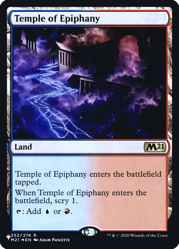Temple of Epiphany [The List]