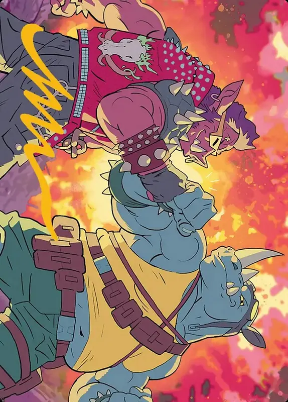 Bebop & Rocksteady // Bebop & Rocksteady [Teenage Mutant Ninja Turtles Art Series]