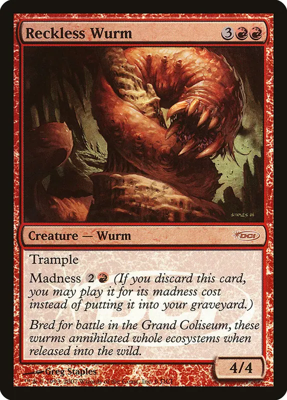 Reckless Wurm [DCI Promos]
